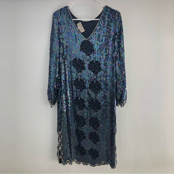 Vintage Sequin Dress - Picture 1 of 12